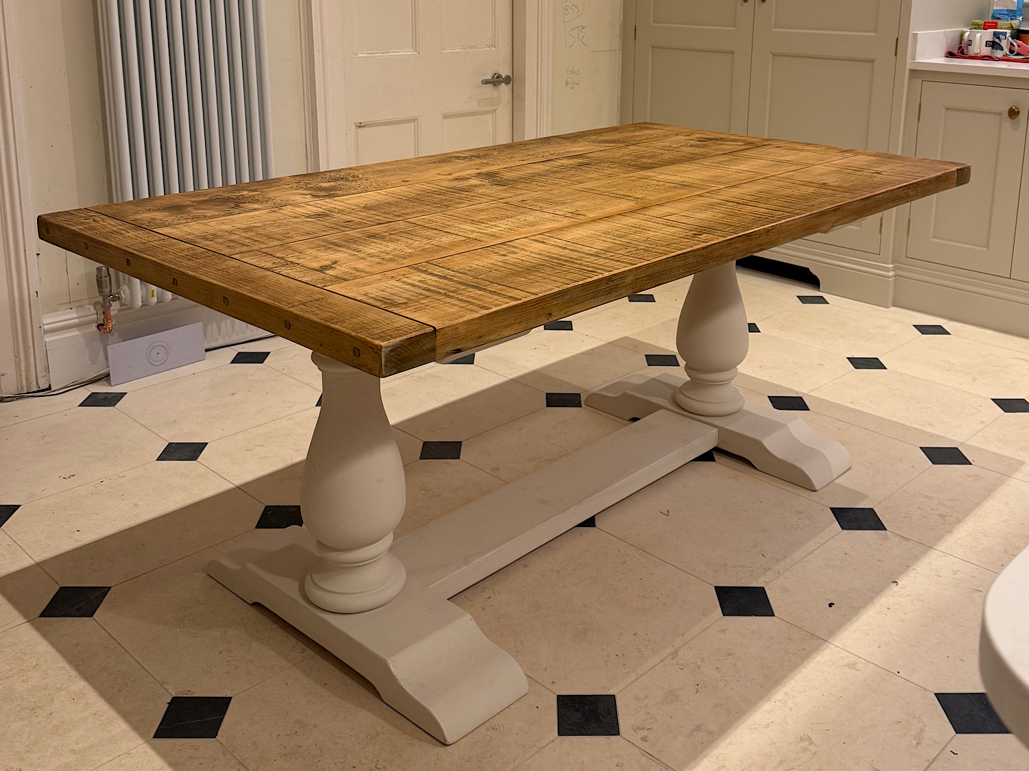 Balustrade Pedestal Table